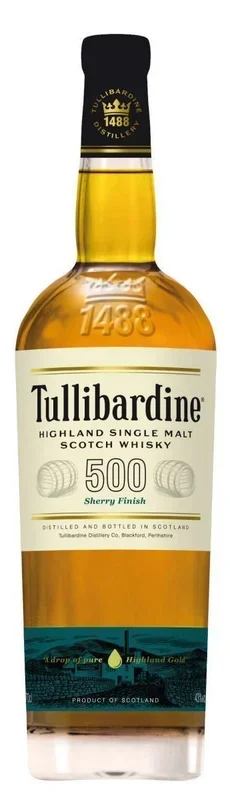 Tullibardine 500 Sherry Cask Single Malt Scotch Whisky 750ml