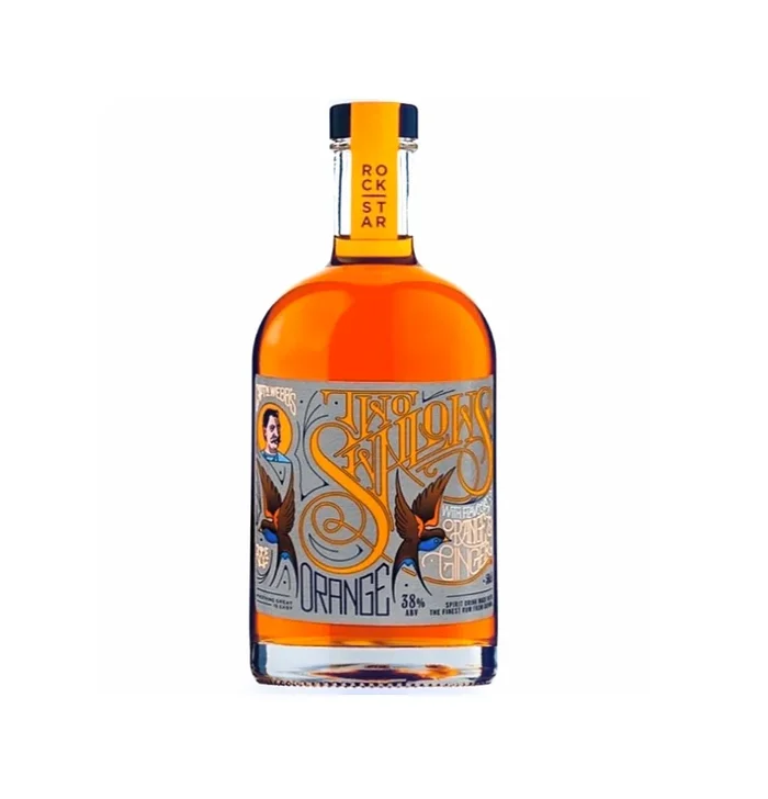 Two Swallows Orange & Ginger Spiced Rum | 500ML