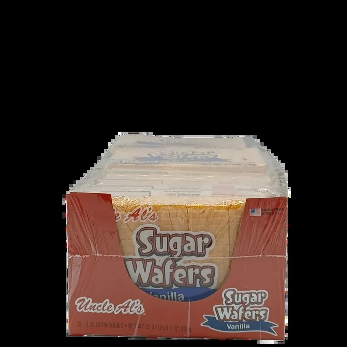 Uncle Al’s Sugar Wafers Vanilla 2.75oz/12ct