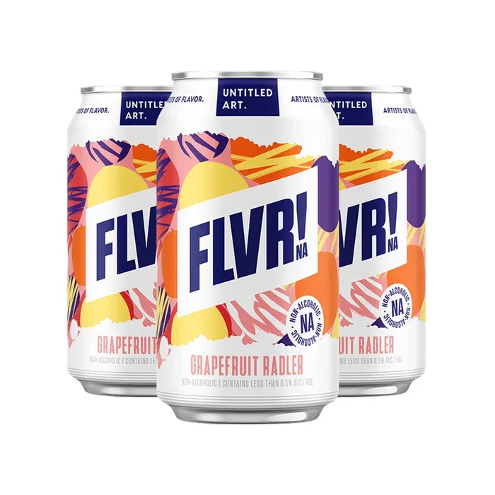 Untitled Art FLVR! NA Grapefruit Radler 6pk/12oz Cans