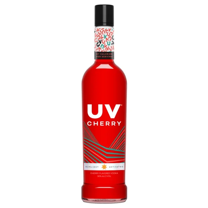 Uv Cherry Flavored Vodka 60 1.75L