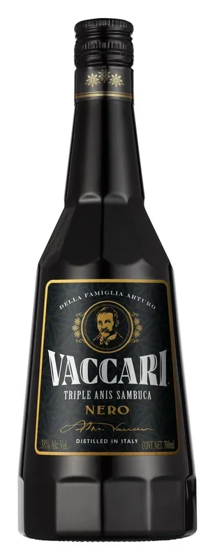 VACCARI NERO SAMBUCA LIQUEUR 1LI