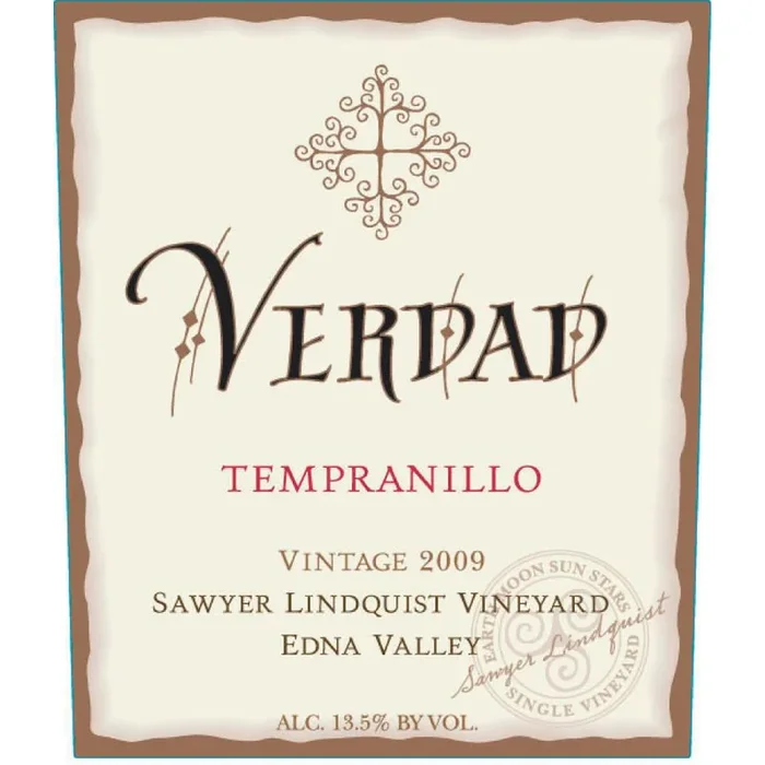 Verdad Edna Valley Sawyer Lindquist Vineyard Tempranillo 750ml