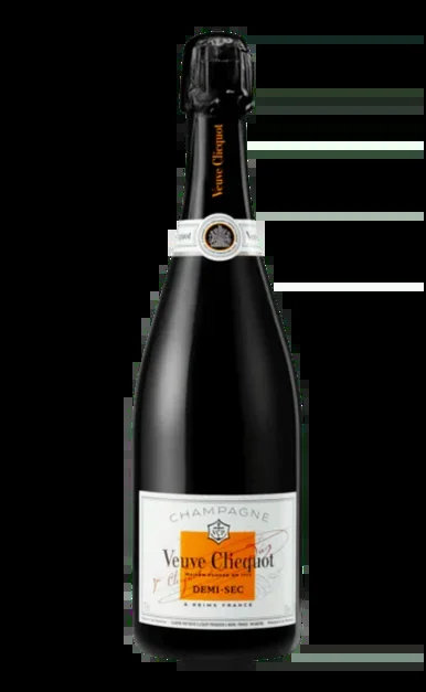 VEUVE CLICQUOT CHAMPAGNE DEMI SEC 375ML