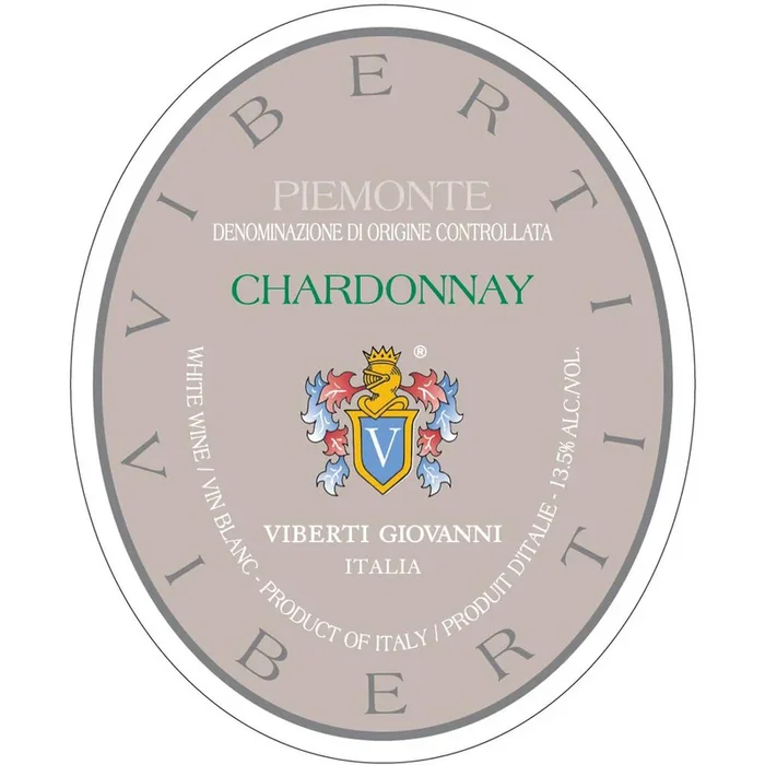 Viberti Piemonte DOC Chardonnay 750ml