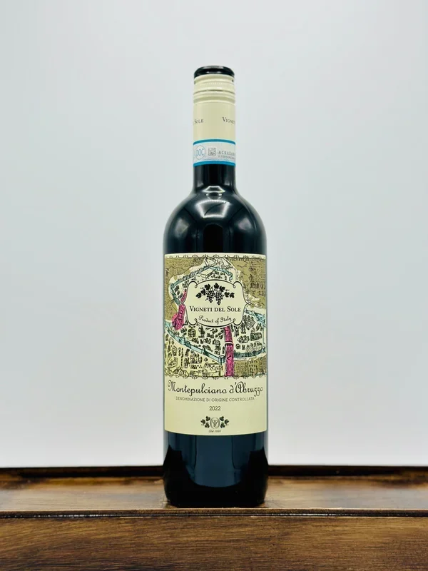 Vigneti del Sole Montepulciano d’Abruzzo, 2022