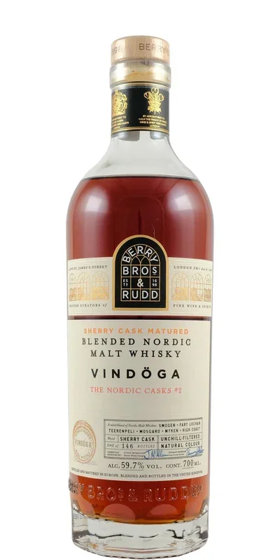 Vindöga (Berry Bros & Rudd) The Nordic Casks #2 Blended Nordic Malt Whisky | 700ML