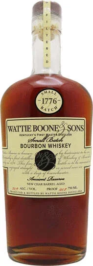 Wattie Boone Sons Ancient Reserve Bourbon Whiskey