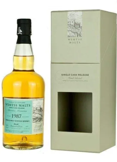 Wemyss Malts 1987 Bunnahabhain Heather & Leather Single Cask Single Malt Scotch Whisky | 700ML