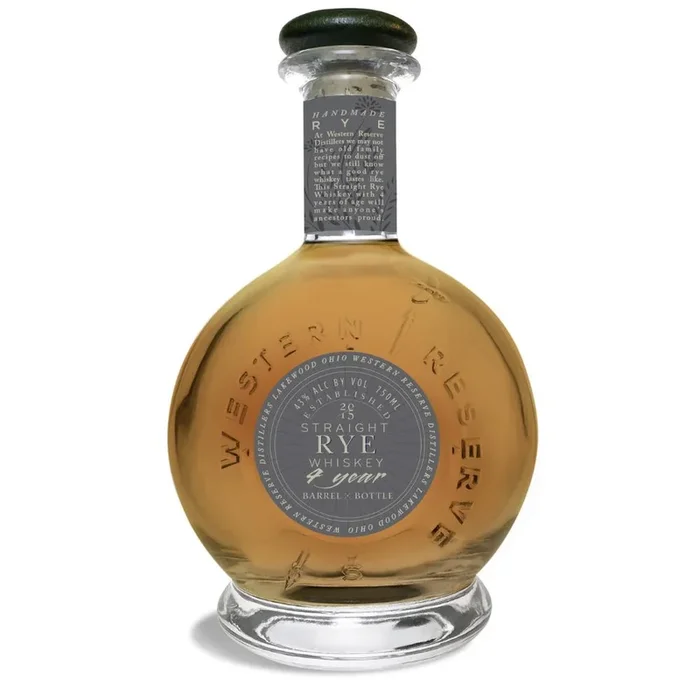 Western Reserve 4 Year Old Straight Rye Whiskey