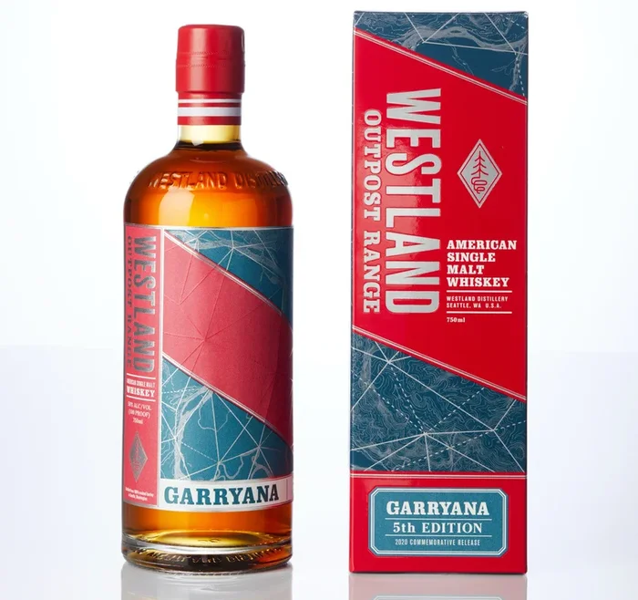 WESTLAND OUTPOST RANGE WHISKEY SINGLE MALT GARRYANA 5TH EDITION 2020 RELEASE WASHINGTON 750ML