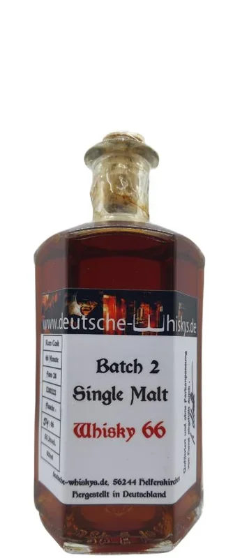 Whisky 66 05-Year-Old (deutsche-Whiskys.de) Batch 2 Single Malt Whisky | 500ML