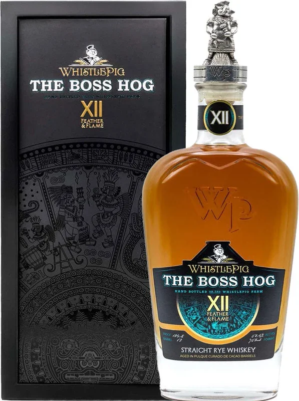 Whistlepig ‘The Boss Hog’ XII Feather & Flame Straight Rye Whiskey 750ml