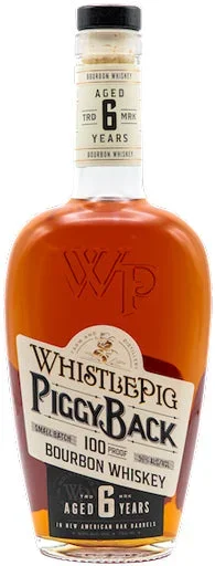 Whistlepig Piggy Back Bourbon Whiskey 6 Year Old 750ml