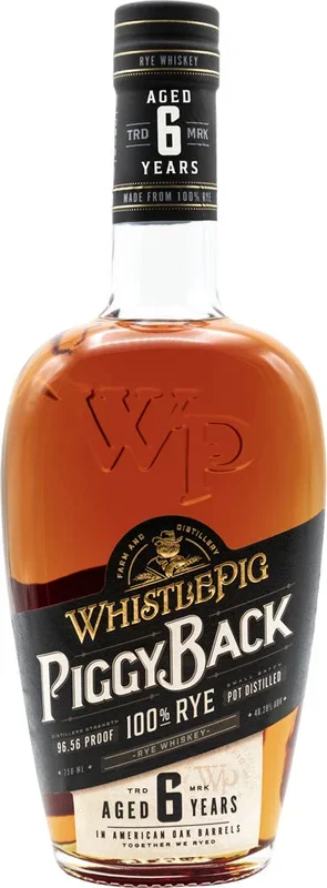 Whistlepig Piggy Back Rye 6 Year Old 750ml