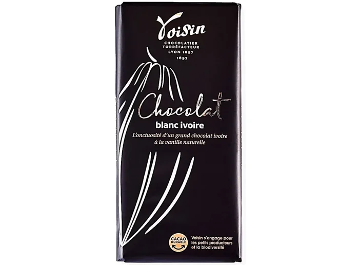 WHITE CHOCOLATE BAR 100G (#124894)