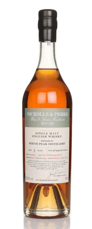 White Peak 4 Year Old 2019 Cask #23033 Nickolls & Perks Single Malt Whisky | 700ML