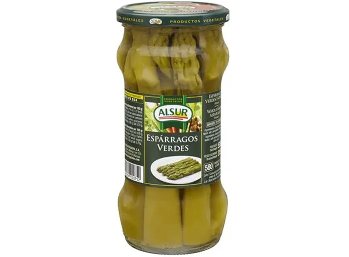 WHOLE EXTRA THICK GREEN ASPARAGUS 530G (#124360)