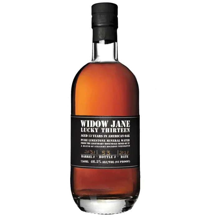 Widow Jane 13 Years Old Lucky Thirteen American Oak Straight Bourbon Whiskey