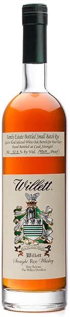 Willett Family Estate Kentucky Rye Cask Strength Whiskey 4 Year Old 750ml