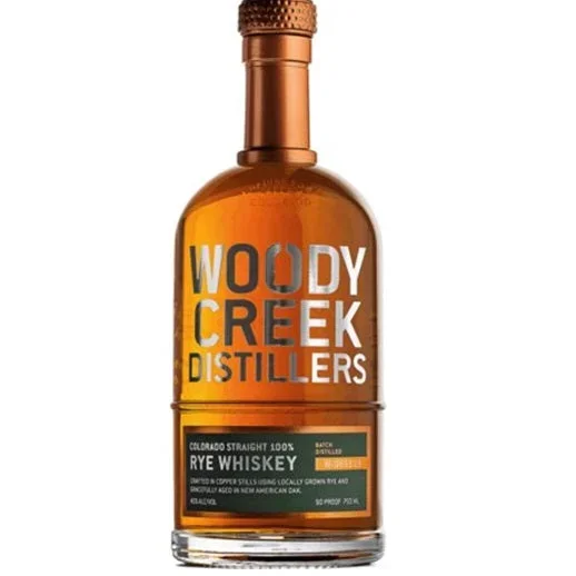 Woody Creek Colorado Straight 100% Rye Whiskey 750ml