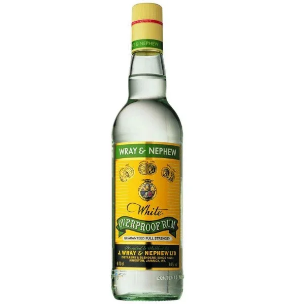 Wray & Nephew Overprrof Rum White 1L