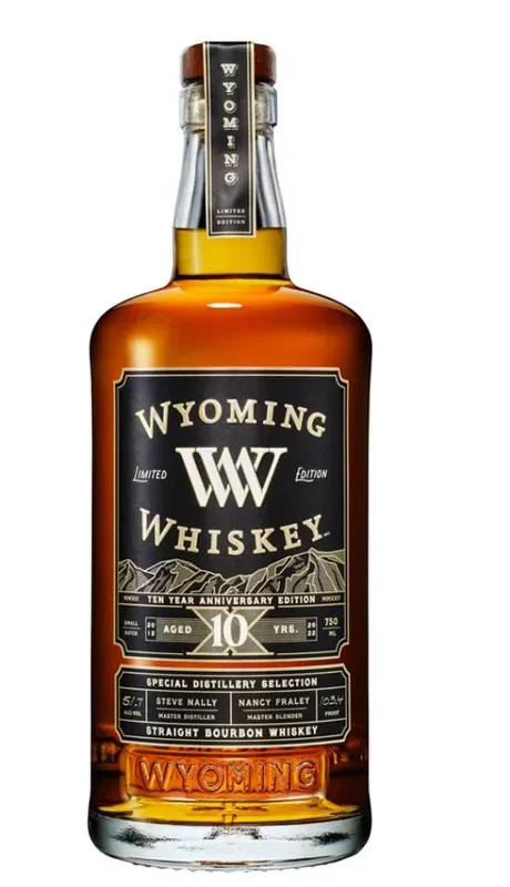 Wyoming Whiskey 10 year Anniversary Edition Aged 10 years