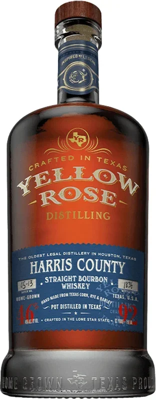 Yellow Rose Harris County Straight Bourbon Whiskey 750ml