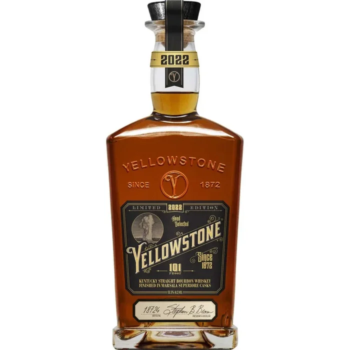 Yellowstone 2022 Hand Selected Kentucky Straight Bourbon Finished in Marsala Superiore Casks