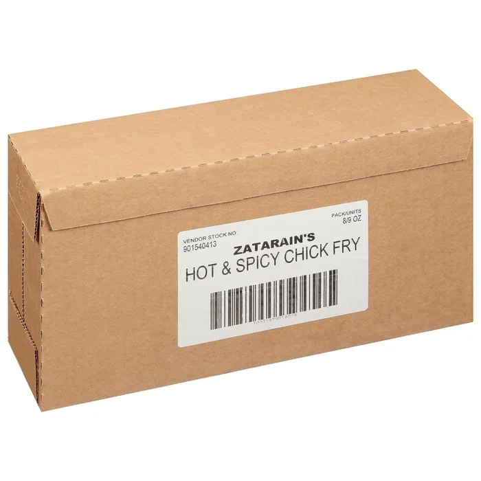 Zatarain’S New Orleans Style Hot & Spicy Chicken Fry Mix, 9 Oz (Pack Of 8)